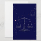 Papeterie stars libra (Devant / Derrière)