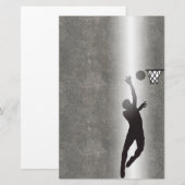 Papeterie Stationball Silhouette Sport (Devant / Derrière)