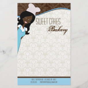 Papeterie Stationery - Africain-Américain Gâteaux Coupe Bake