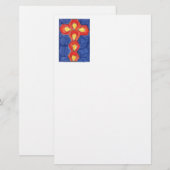 Papeterie Stationery Cross Motif (Devant / Derrière)