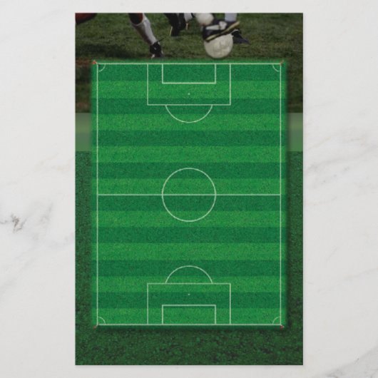 Papeterie Stationery de terrain de football (Devant)