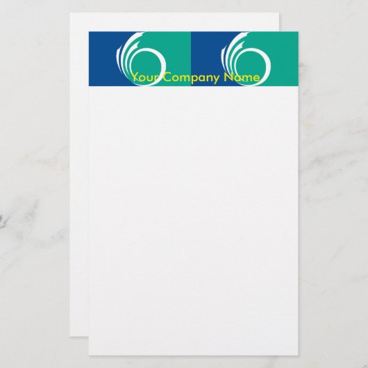 Papeterie Stationery with Flag of Ottawa, Canada (Devant / Derrière)