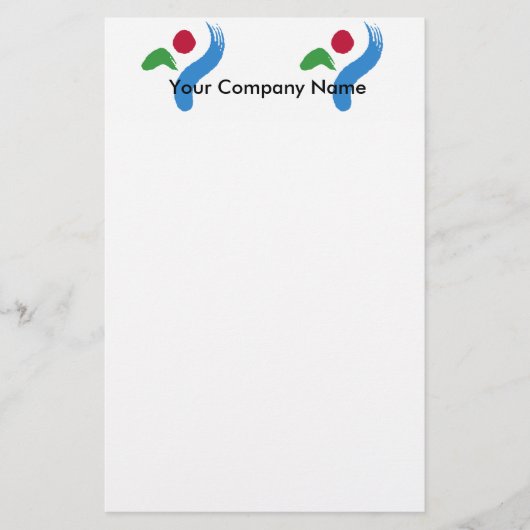 Papeterie Stationery with Flag of Seoul, South Korea (Devant)