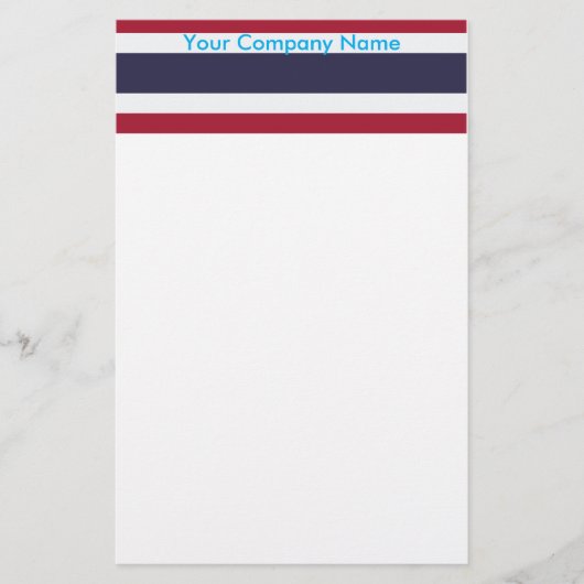 Papeterie Stationery with Flag of Thailand (Devant)