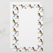 Papeterie STATIONNAIRE, CHEVAUX D'Art Pop (Devant / Derrière)