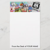 Papeterie Stationnaire - conduisez 66 la route 18SQ de mère (Devant)