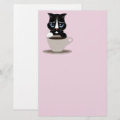 PAPETERIE STATIONNAIRE DE CAFÉ CAT (Devant / Derrière)