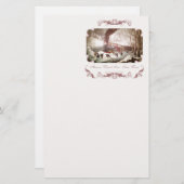 Papeterie Stationnaire De Train À Snowbound (Devant / Derrière)