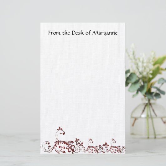 Papeterie Stationnaire fait sur commande élégant (Debout devant)