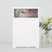 Papeterie Stationnaire - masque de musique (Debout devant)