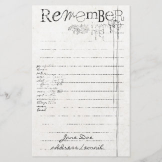 Papeterie Stationniste personnalisée