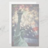 Papeterie Statue de la Liberté (Devant / Derrière)