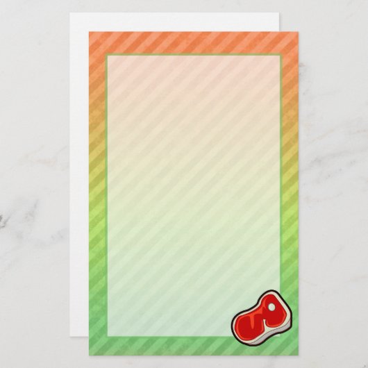 Papeterie Steak du boucher (Devant / Derrière)