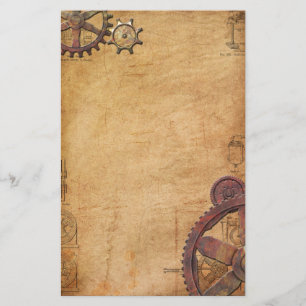 Papeterie Steampunk