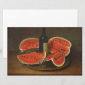 Papeterie Still Life with Watermelons (par Constantin Stahi) (Devant / Derrière)