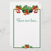 PAPETERIE STRAWBERRY LOVE (Devant / Derrière)