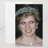 Papeterie Stunning ! HRH Princess Diana (Devant / Derrière)
