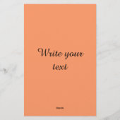 Papeterie style fleurs d'aquarelle (Dos)