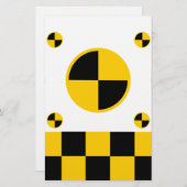 Papeterie Style gras des marqueurs de test d'écrasement (Devant / Derrière)