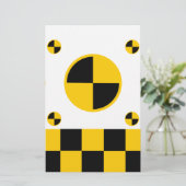 Papeterie Style gras des marqueurs de test d'écrasement (Debout devant)