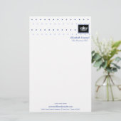 Papeterie Style Miss America Crown & Diamonds (Debout devant)