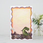 Papeterie Substance d'écriture de Rex de Tyrannosaurus (Debout devant)