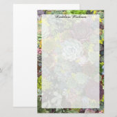 Papeterie Succulents de verdure (Devant / Derrière)