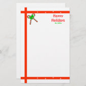 Papeterie Sucre de canne Noël (Devant / Derrière)