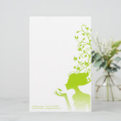 Papeterie sucre vert (Debout devant)