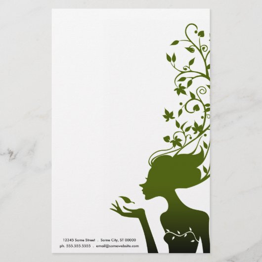 Papeterie sucre vert (Devant)