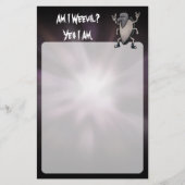 Papeterie Suis-je Webad Funny Stationery en métal lourd (Devant)