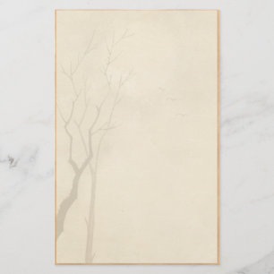 Papeterie Sumi-e japonais vintage classique de paysage de