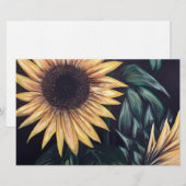 Papeterie Sunflower Life (Devant / Derrière)