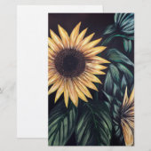 Papeterie Sunflower Life (Devant / Derrière)