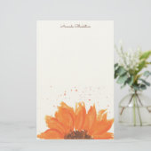 Papeterie Sunflower Watercolor  (Debout devant)