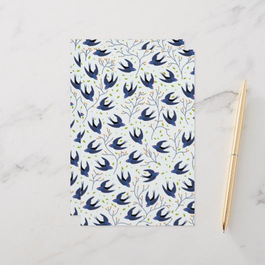 Papeterie Svetallow (Devant/Arrière en situation)