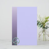 Papeterie Symbole d'art de paix (Debout devant)