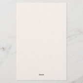 Papeterie Symbole de Noël festif Motif (Dos)