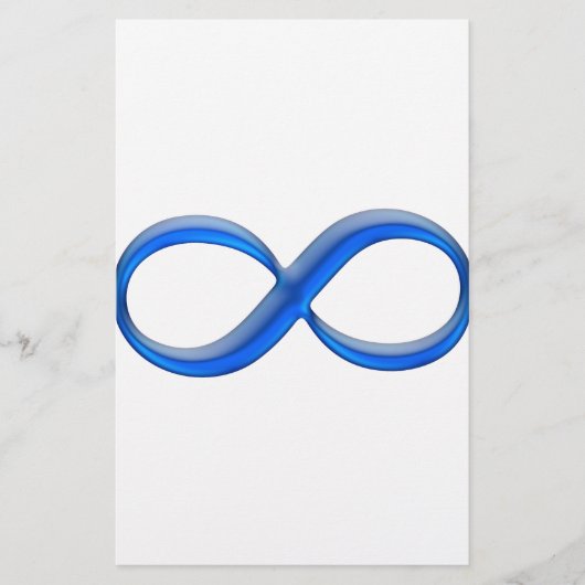 Papeterie Symbole d'infini (Devant)