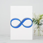 Papeterie Symbole d'infini (Debout devant)