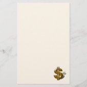 Papeterie SYMBOLE Dollar Or (Devant)