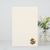 Papeterie SYMBOLE Dollar Or (Debout devant)