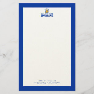 Papeterie Symbole du logo du San Jose State Spartans