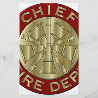 Papeterie Symbole en laiton en chef de corps de