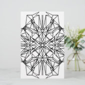 Papeterie symétrie géométrique (Debout devant)