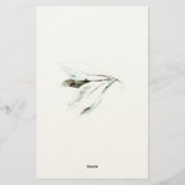 Papeterie sympathy card (Dos)