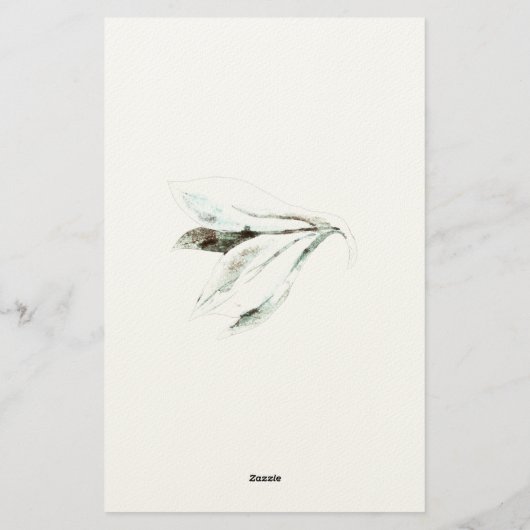 Papeterie sympathy card (Dos)