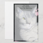 Papeterie Tabby Cat (Devant / Derrière)