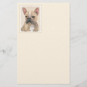 Papeterie Tableau Français Bulldog (Sable) - Joli Original D