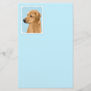 Papeterie Tableau Rhodesian Ridgeback - Art Chien original